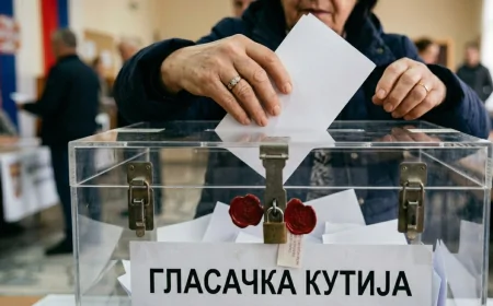Biračka mesta otvorena u sedam sati