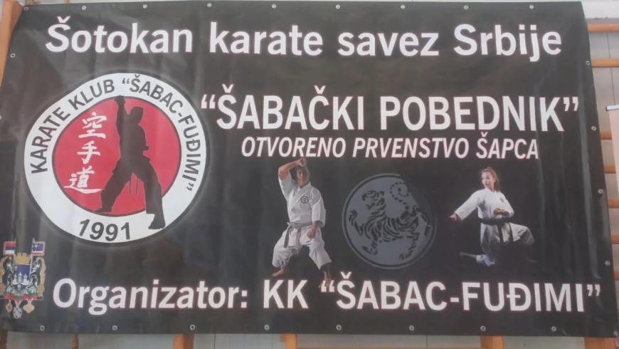 Karate klub Fuđimi je domaćin takmičenja Šabački pobednik