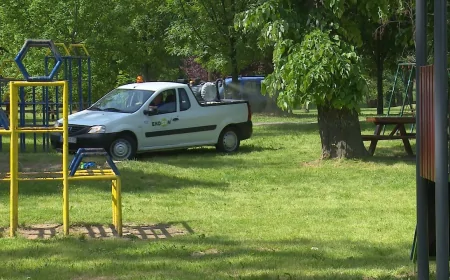 Tretman protiv komaraca i krpelja na više lokacija u Šapcu