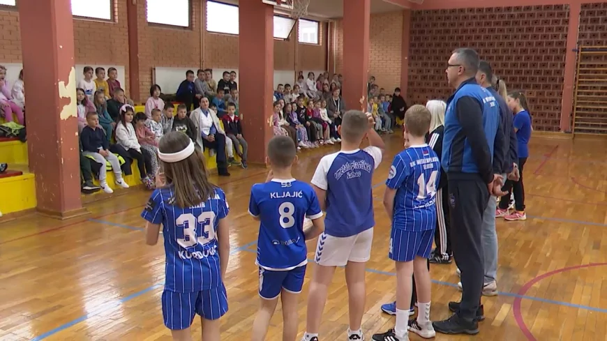 Promocija rukometa u Lazinoj školi