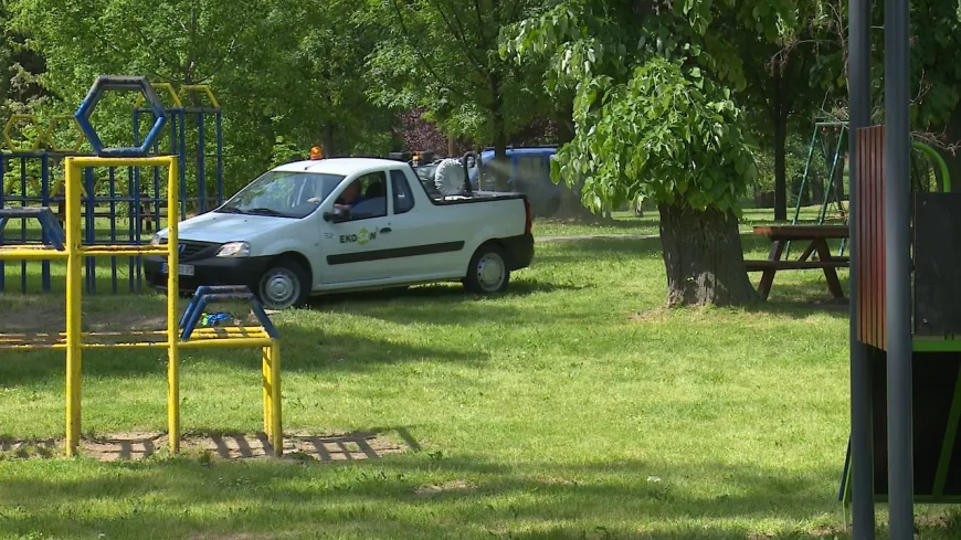 Tretman protiv komaraca i krpelja na više lokacija u Šapcu