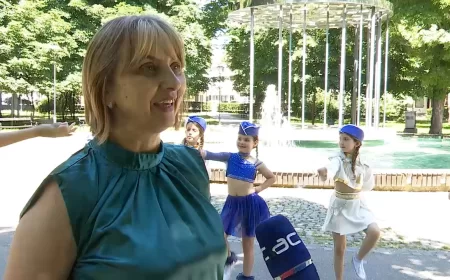 Spektakl mažoreta u Šapcu 31. maja