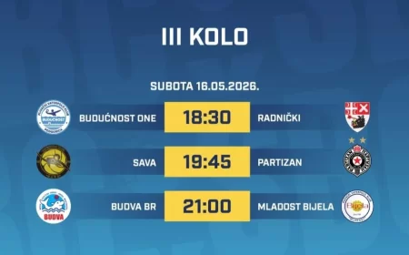 Sava domaćin Vaterpolo lige