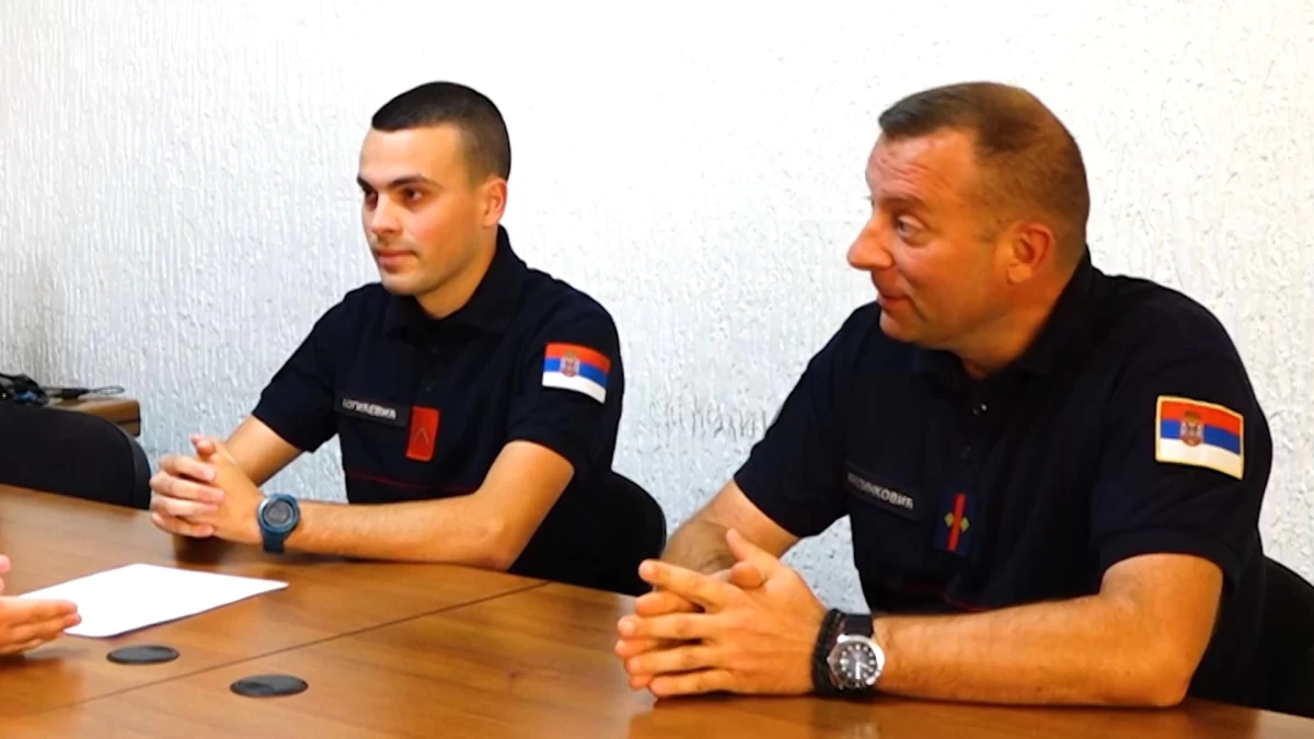 Vatrogasac sprečio razbojništvo 