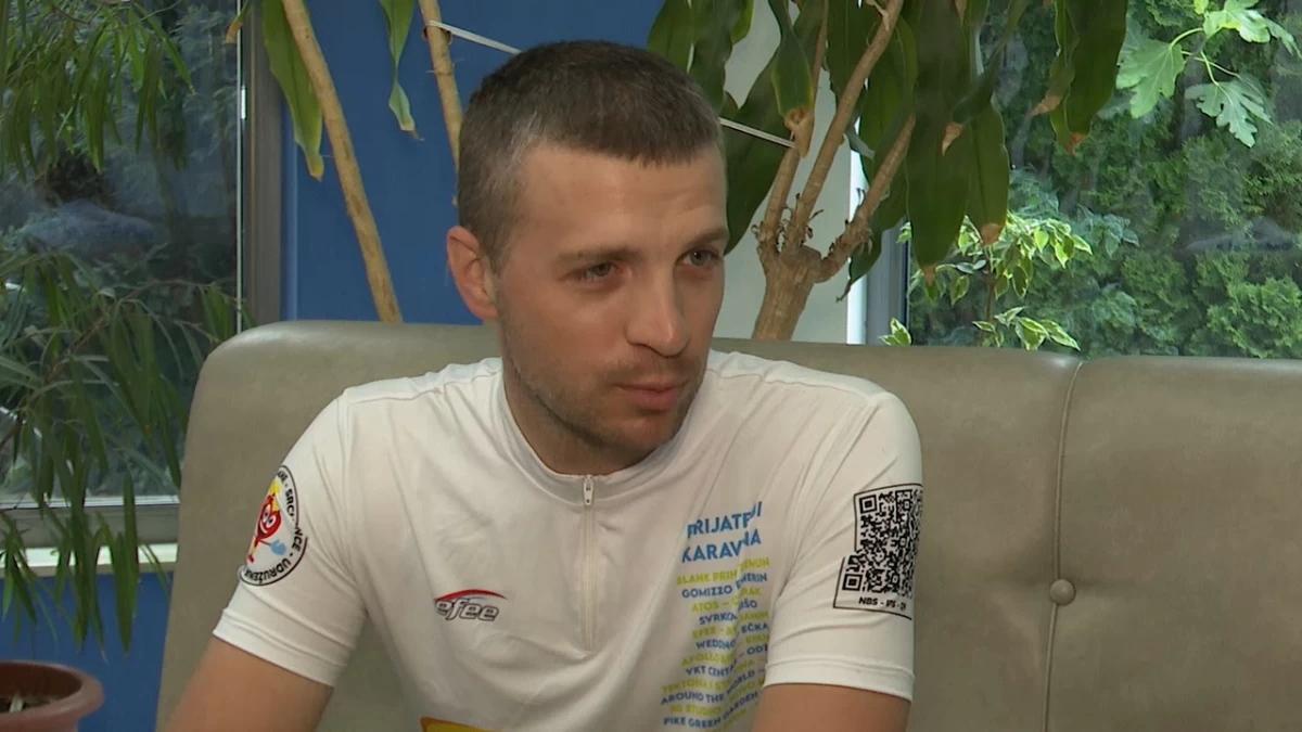 Biciklistički karavan  na ruti kroz Srbiju