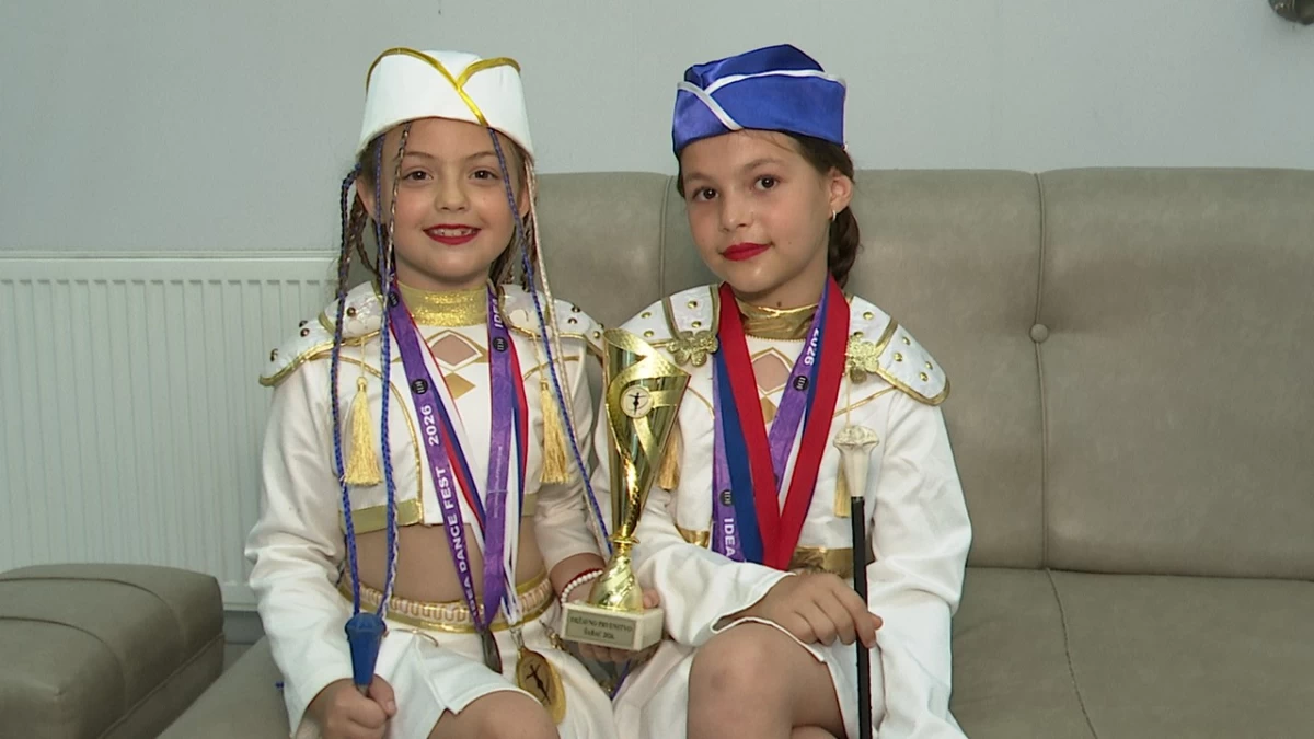 Četiri zlata mažoretkinjama iz Šapca