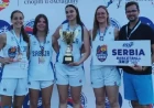 Vicešampionke iz Šabačke gimnazije 