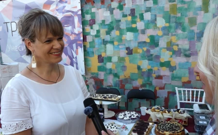 Jelena Stanković Naj domaćica na Danima borovnice