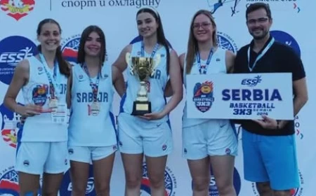 Vicešampionke iz Šabačke gimnazije 