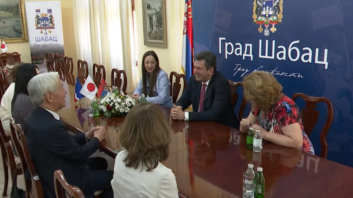 Prijem za delegaciju Fuđimija: Jačanje prijateljstva Šapca i Japana