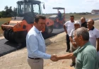 Asfaltirana ulica Filipa Višnjića u Ribarima