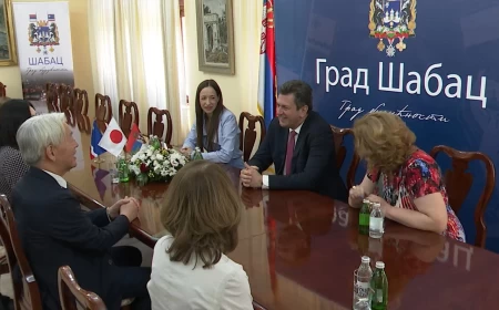Prijem za delegaciju Fuđimija: Jačanje prijateljstva Šapca i Japana