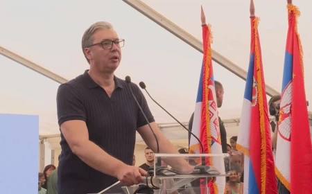 Vućić najavio unapređenje putne infrastrukture u Mačvi i Sremu 