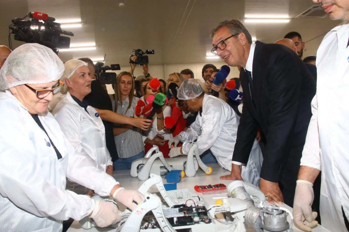 Otvorena fabrika robota u Šapcu