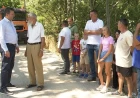Asfaltirana ulica Cincar Marka u Mišaru