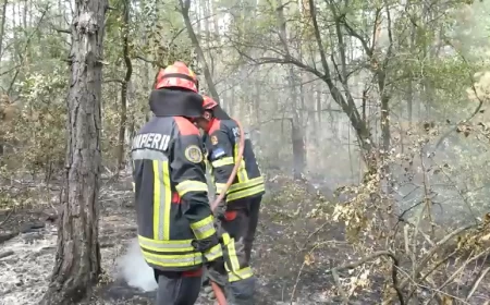 Vatrogasci iz Nemačke i Rumunije pomažu srpskim vatrogascima 