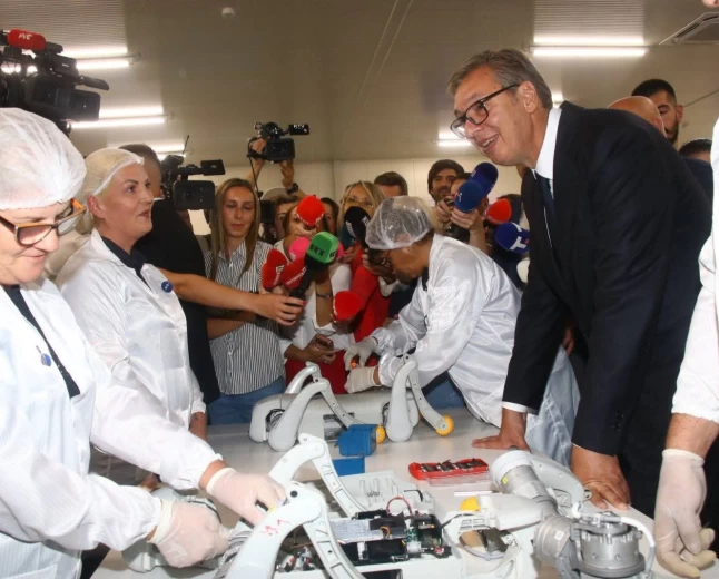 Otvorena fabrika robota u Šapcu