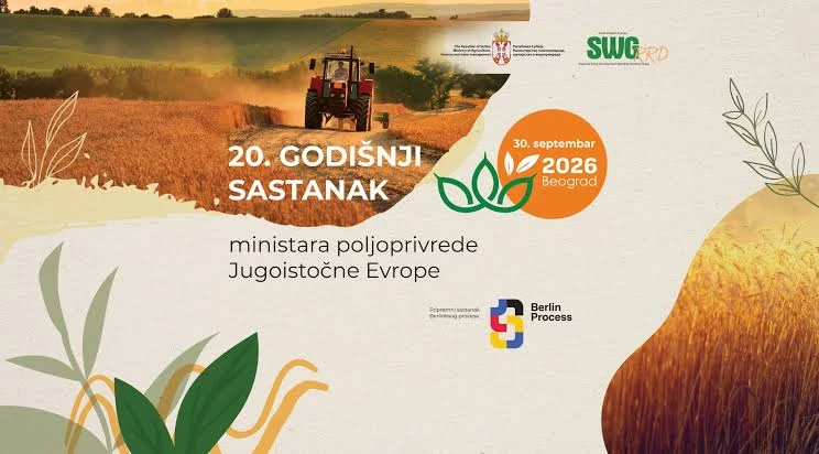 Ministari poljoprivrede jugoistočne Evrope gosti Beograda 