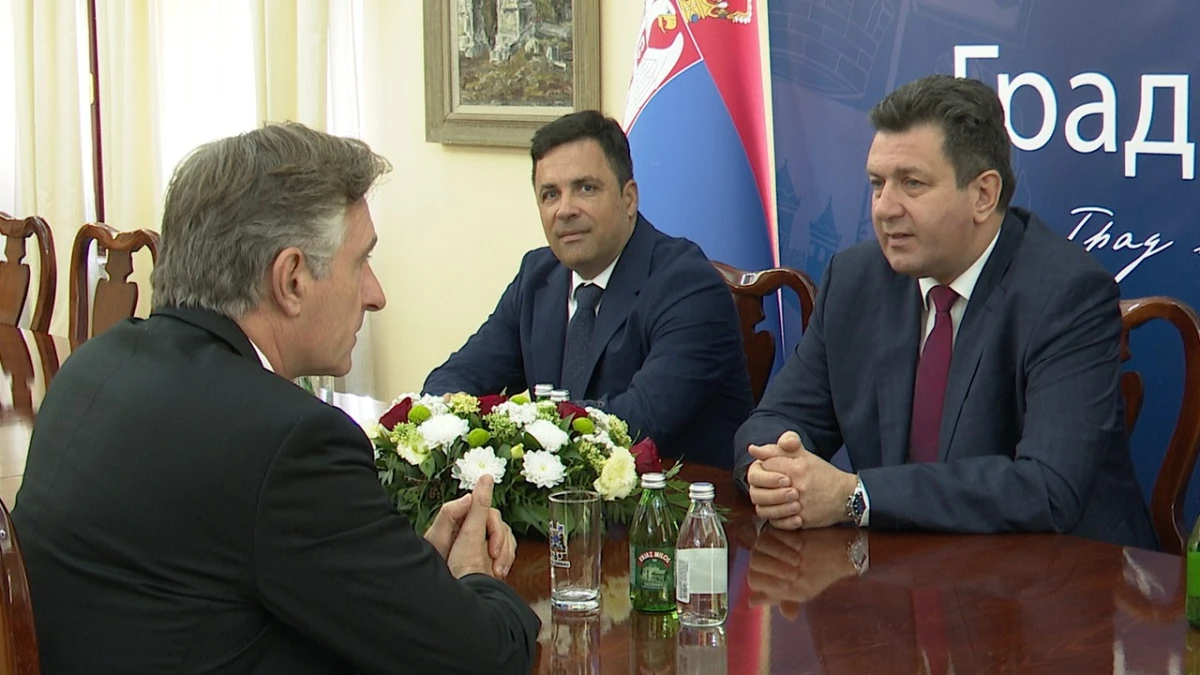 Gradonačelnik Pajić ugostio ambasadora Austrije
