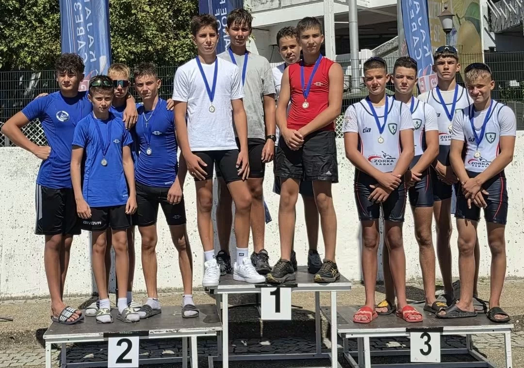 Šabačkim kajakašima 14 medalja 
