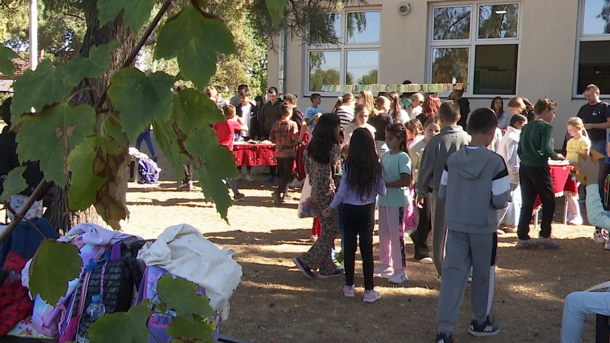 Humanitarni bazar u školi "Jovan Cvijić"