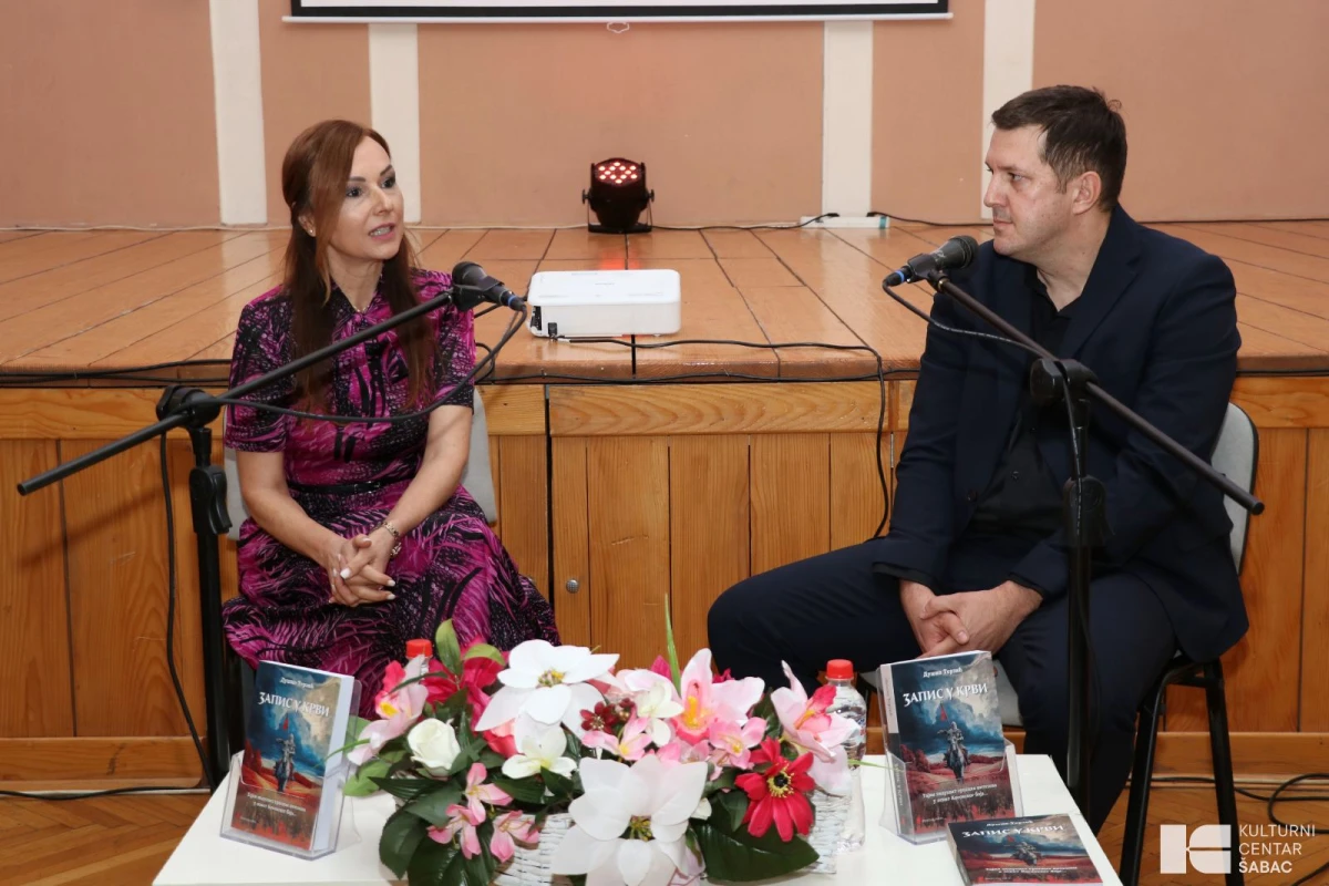 Duško Terzić promovisao  roman "Zapis u krvi“ 