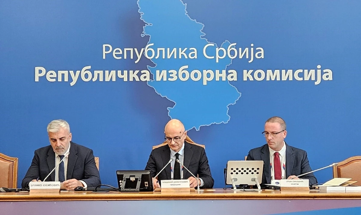 RIK: Studentska lista 52,65 odsto, Ujedinjena Srbija 39,29 odsto glasova