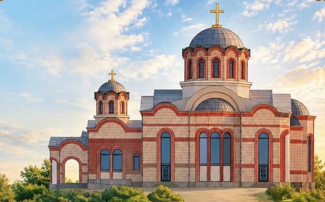 Osvećenje temlje crkve u Šipurskim Livadama 15. oktobra