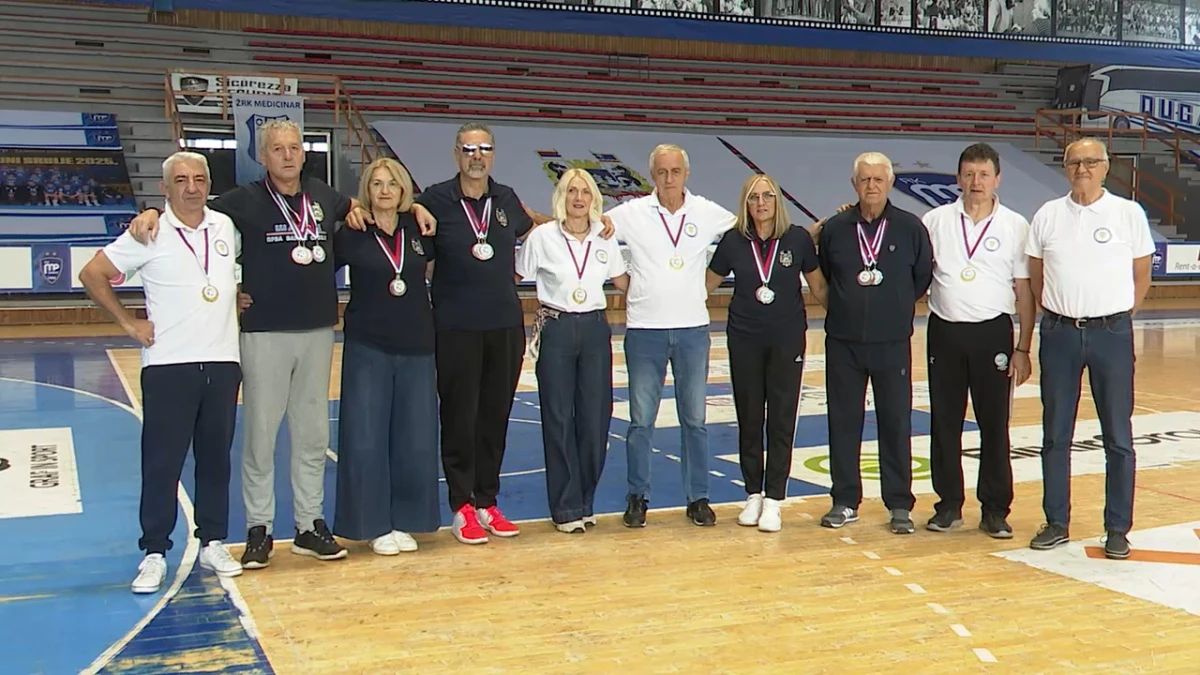 Šapčani šampioni 19. Olimpijade trećeg doba