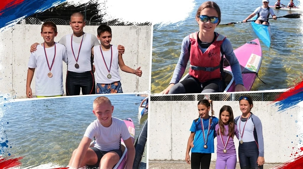Kajakaši Zorke osvojili pet medalja na Kupu Srbije