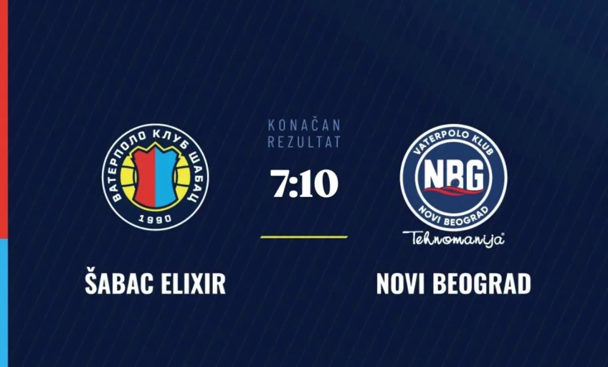 Šabac poražen od Novog Beograda na domaćem bazenu
