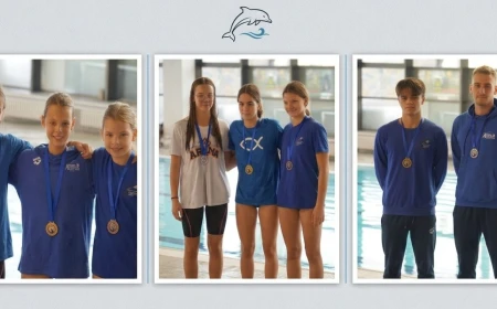 Pet medalja za šabačke delfine 