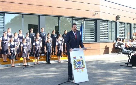 Otvorena fiskulturna sala u Vukovoj školi