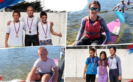 Kajakaši Zorke osvojili pet medalja na Kupu Srbije