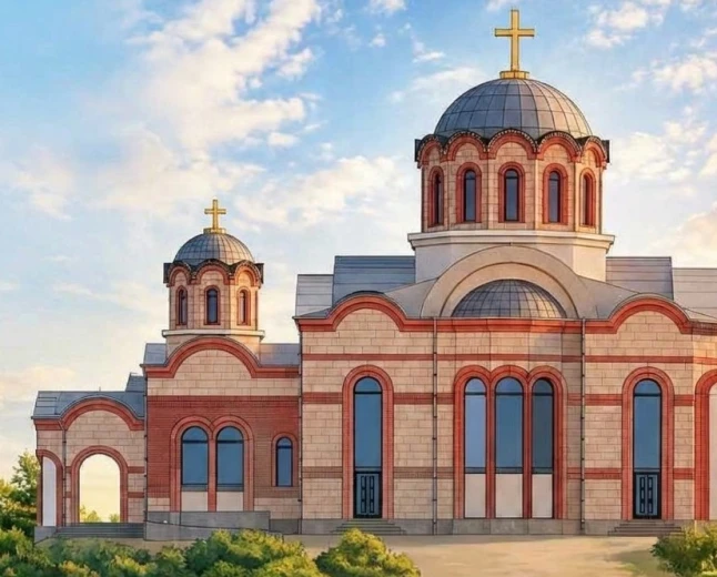 Osvećenje temlje crkve u Šipurskim Livadama 15. oktobra